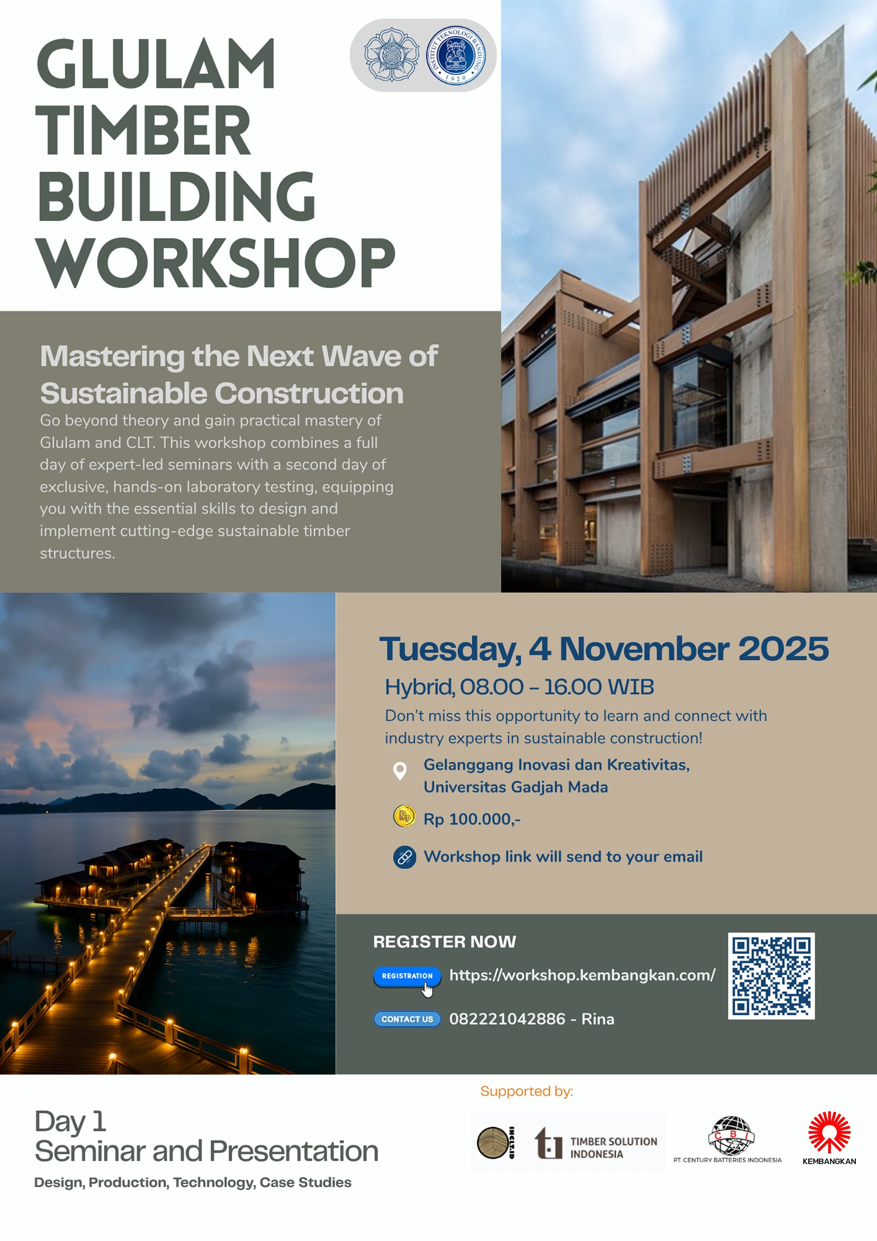 Glulam Timber Building Workshop